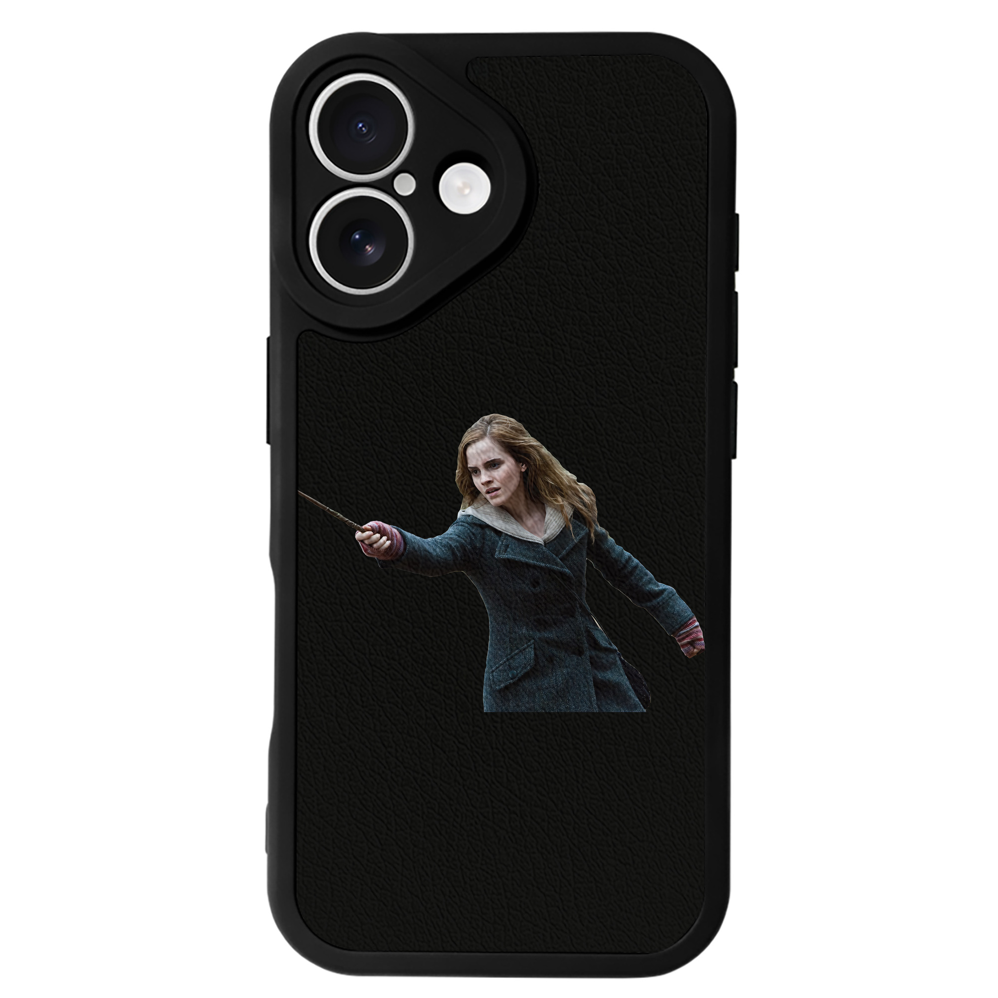 （画像用） Harry Potter ハリー・ポッターシリーズ 【iPhone 16シリーズ対応】シリコンスマホケース（レザー調） 材質：シリコン